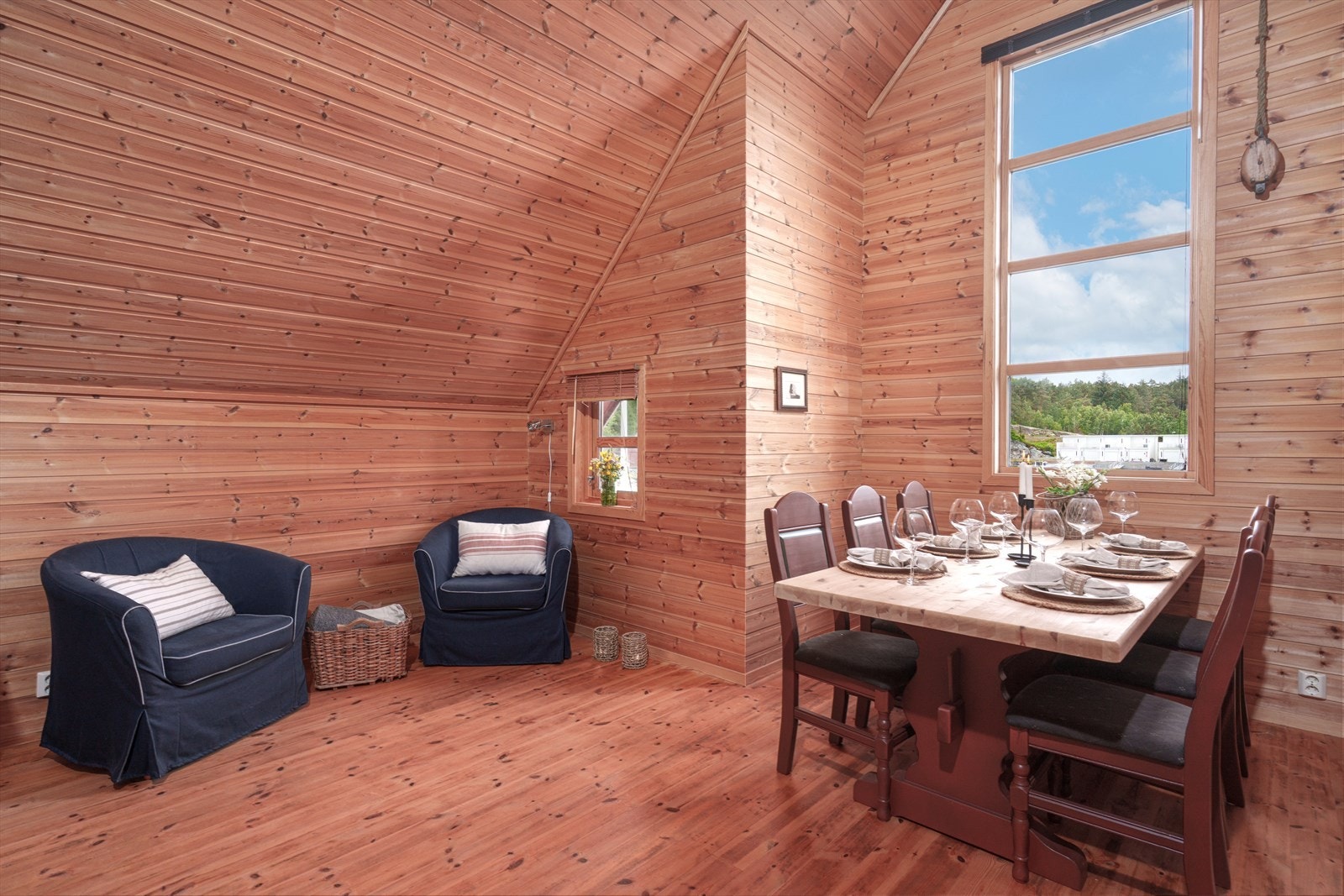 Loftsstue som egner seg godt både store og små Galleribilde