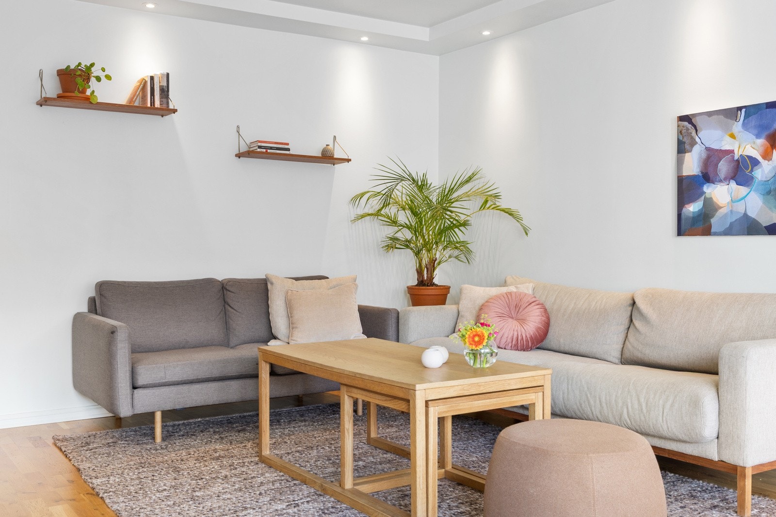 Vinduer, balkongdør og entrédør er nye i 2024. Galleribilde