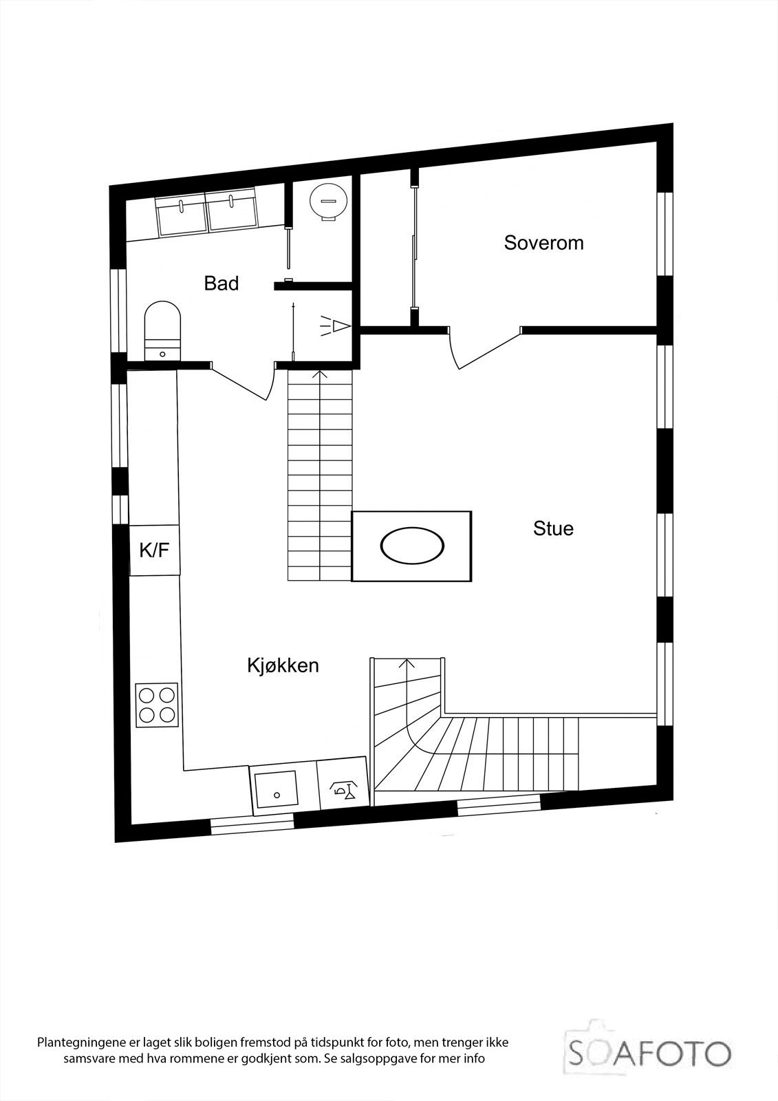 Plan 2. etasje Galleribilde