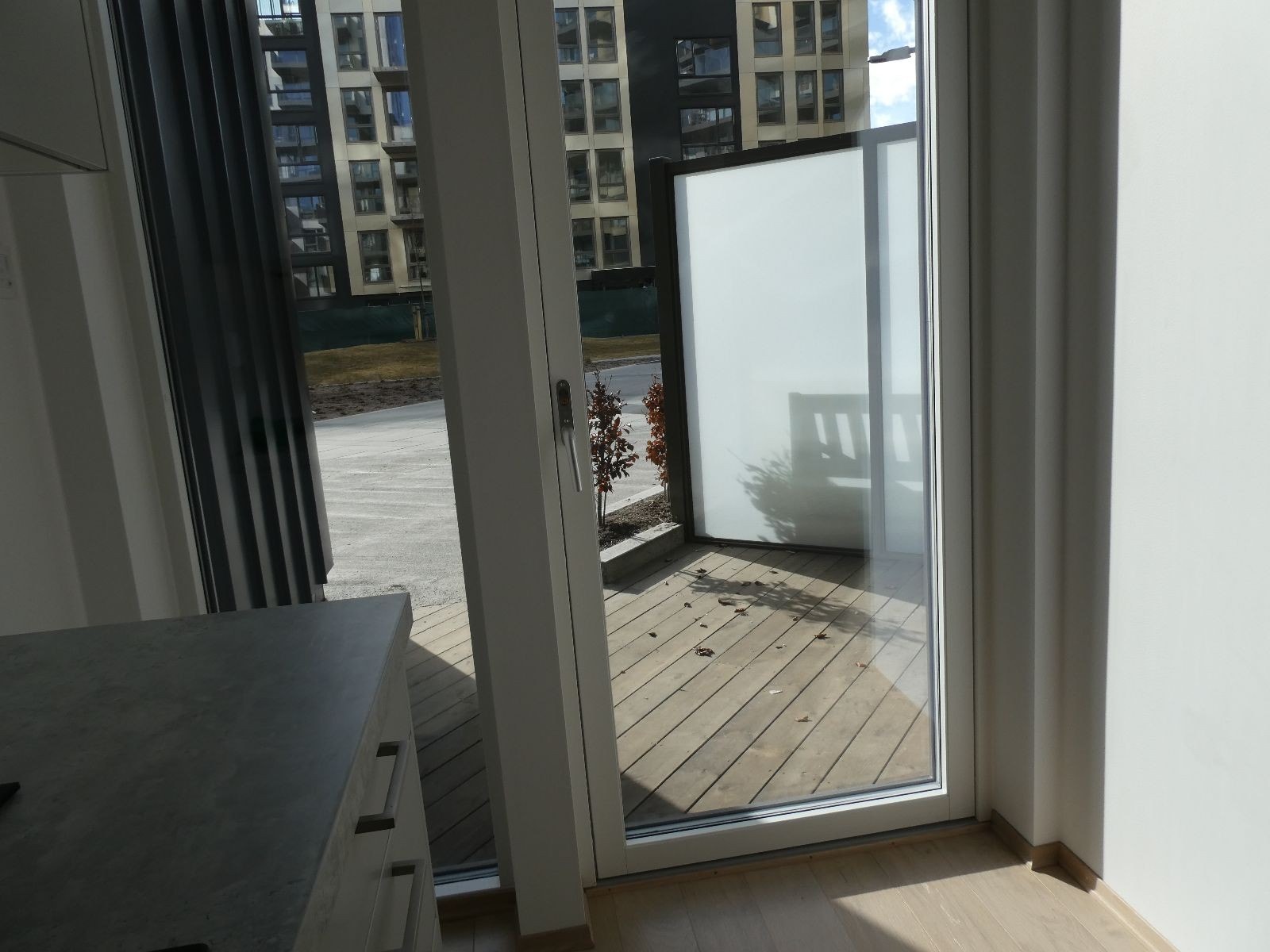 Utgang til terrassen Galleribilde