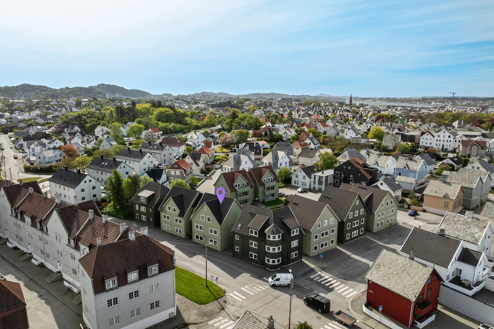 Tidsriktige og harmoniske fargevalg i sameiet Galleribilde