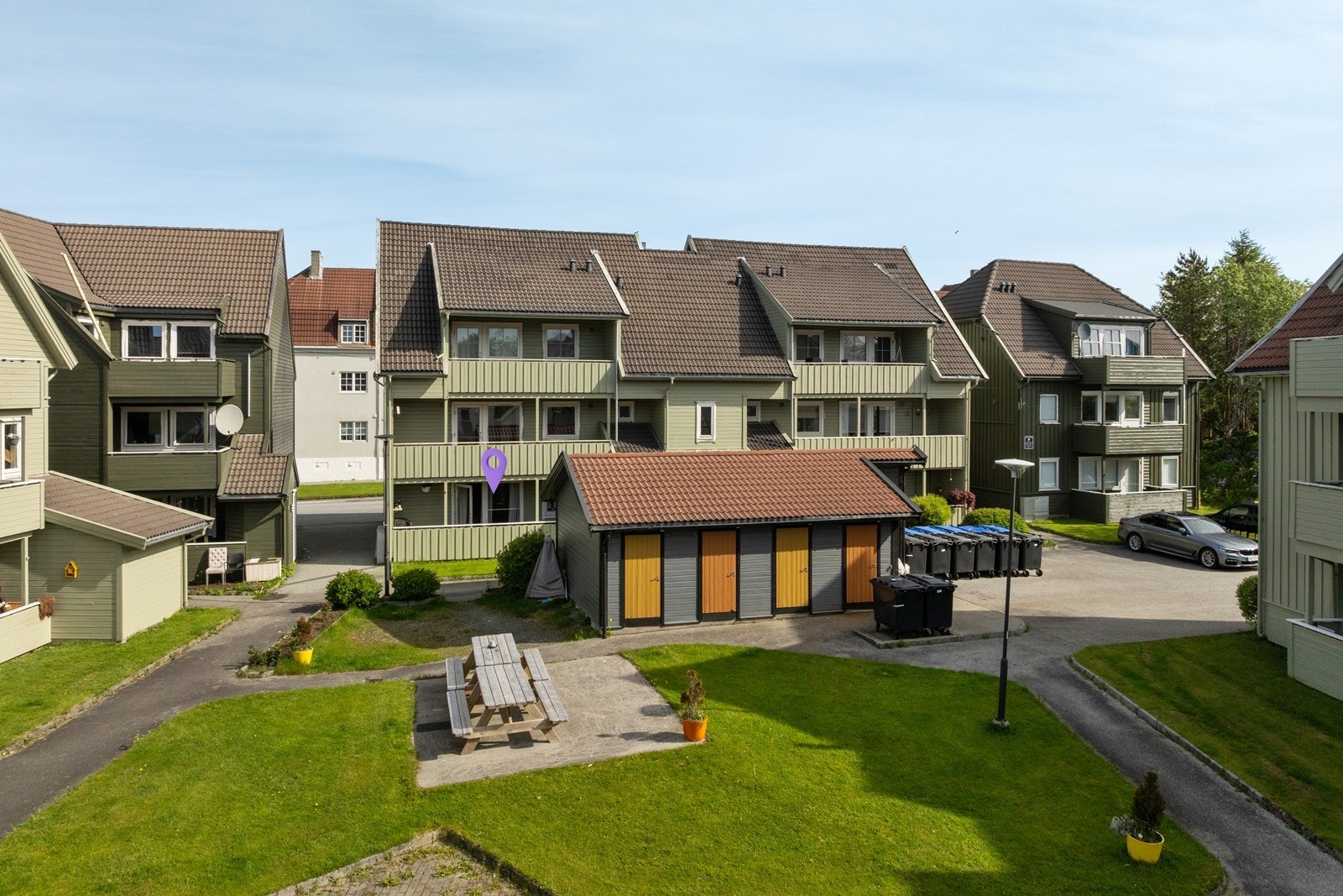 Terrasse vendt mot sør Galleribilde