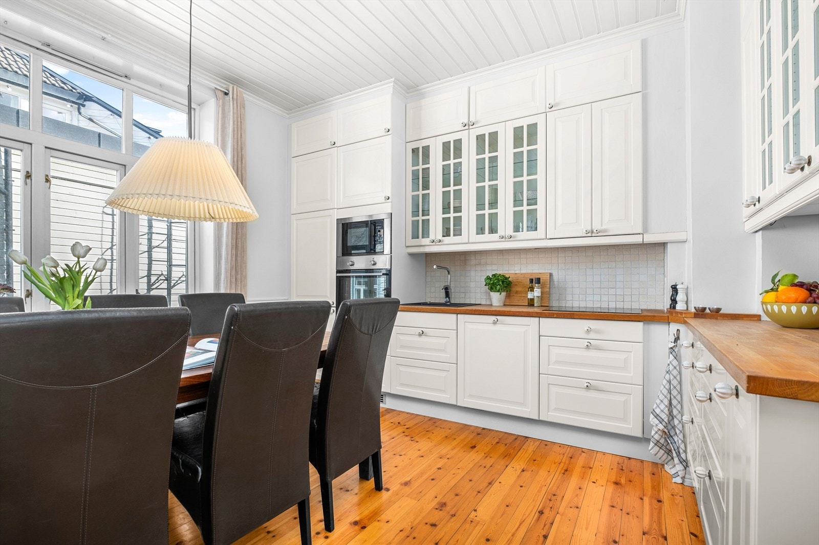 Kjøkkenet er på 12,5m² med plass til ønsket spisegruppe. Galleribilde