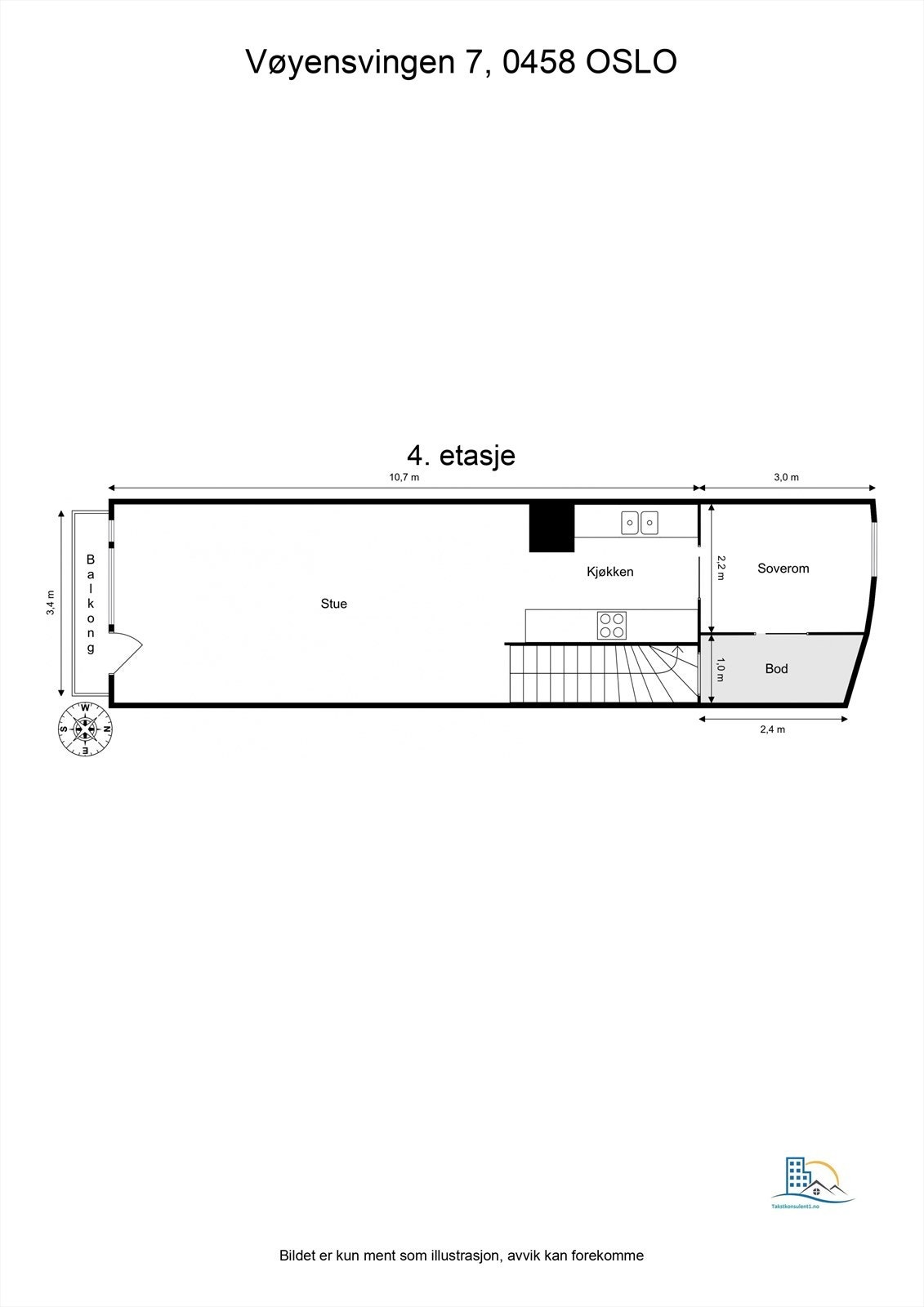 - Plantegning til orientering - Galleribilde