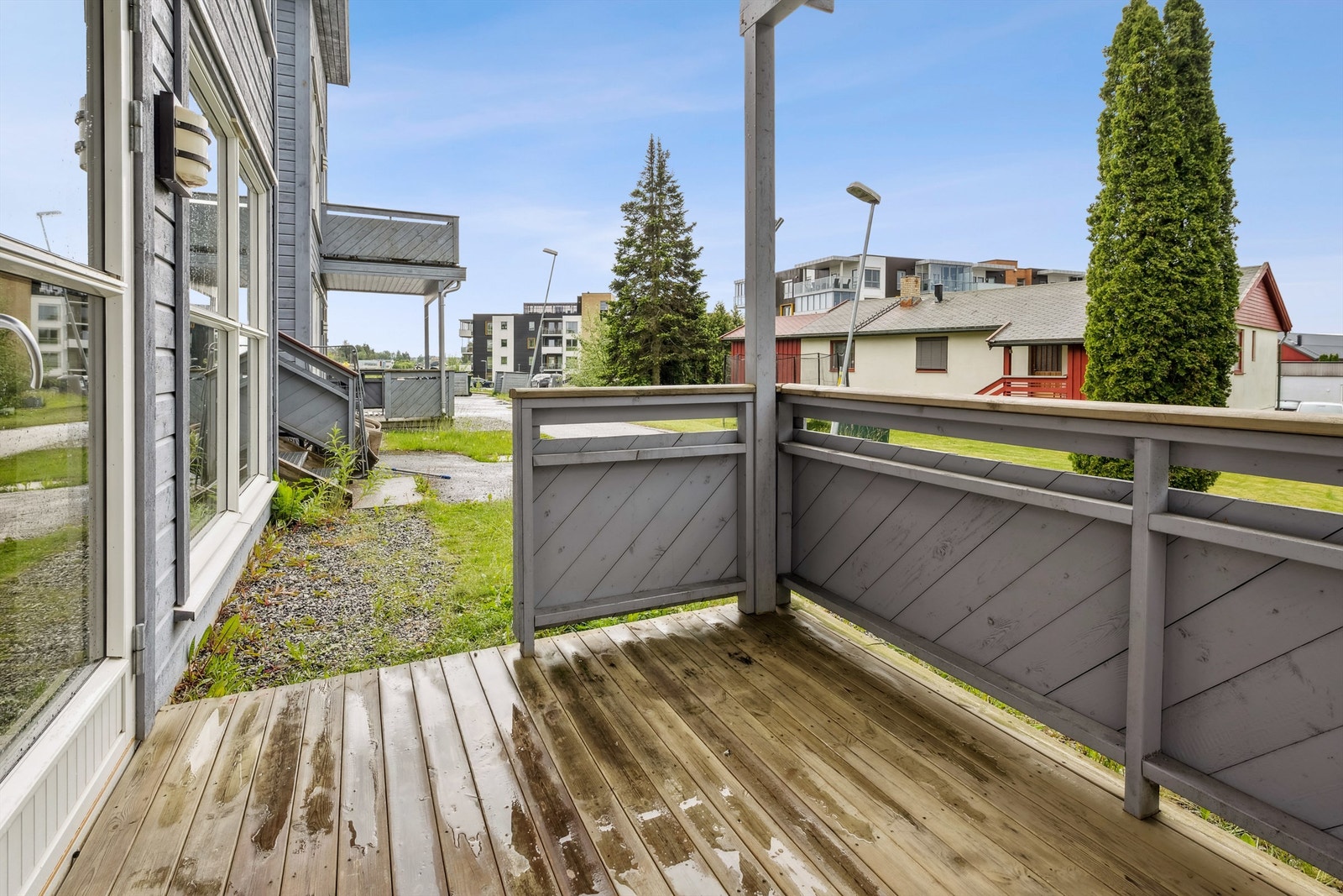 Eget terrasseområde til leiligheten Galleribilde