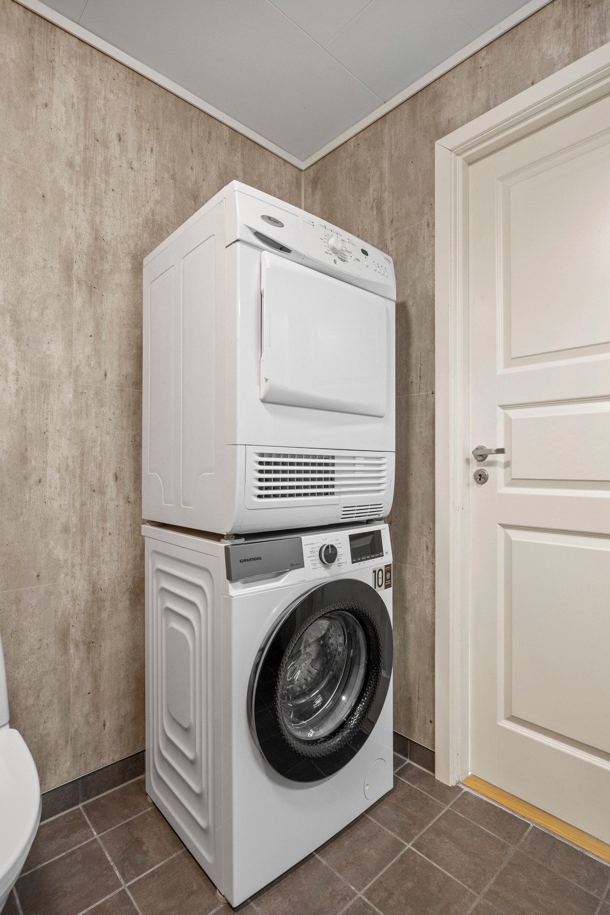 Det er også opplegg for vaskemaskin Galleribilde