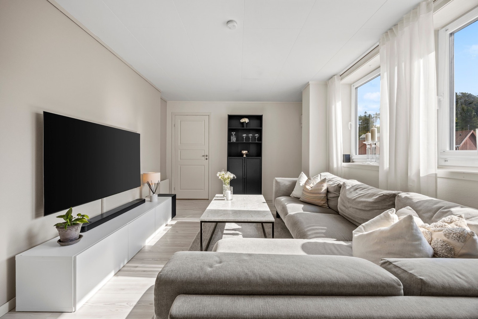 Her kan man lage seg et hyggelig sofahjørne Galleribilde