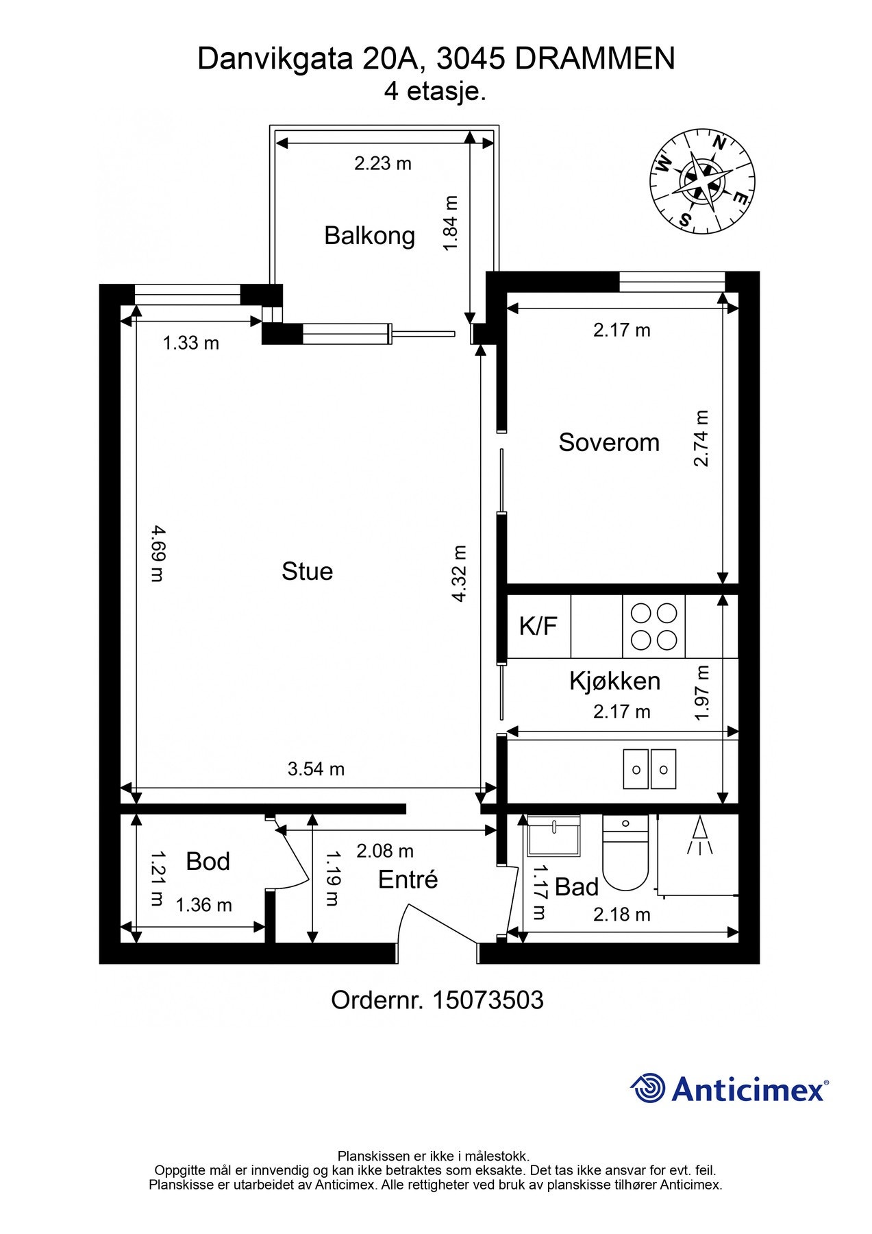 Plantegning Galleribilde