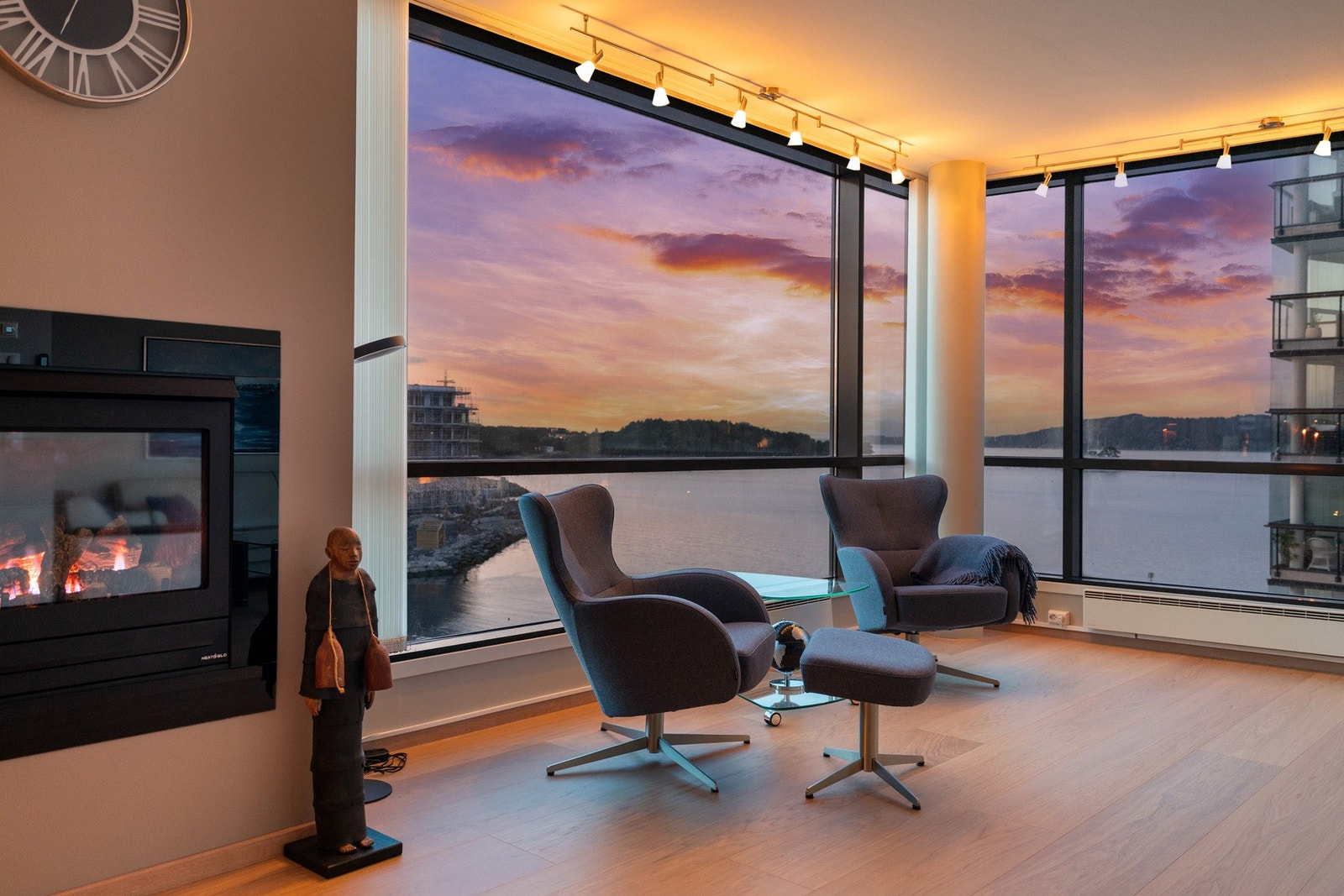 Her kan du lene deg tilbake og nyte utsikten. Galleribilde