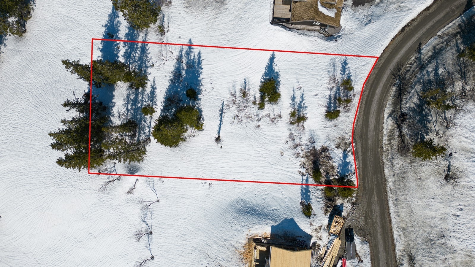 Vei, vann og avløp til tomtegrense. Galleribilde