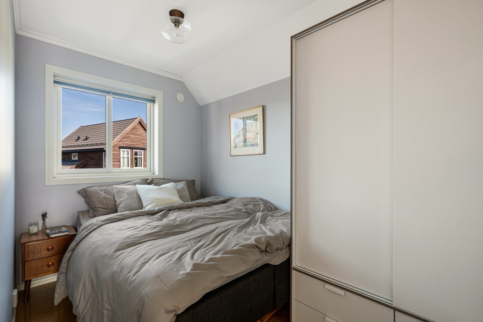 Disse soverommene er på hhv. 8 og 8,3 kvm. Galleribilde