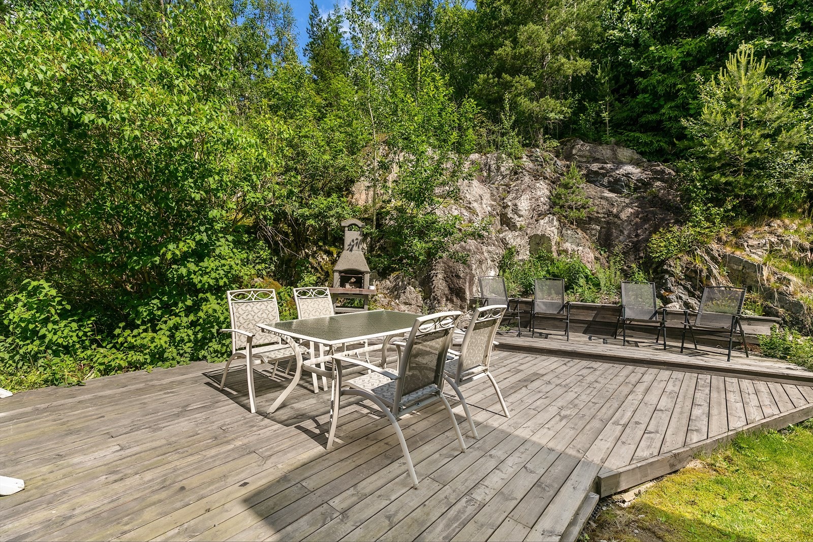 Og ikke minst flotte uteplasser for beboerne Galleribilde