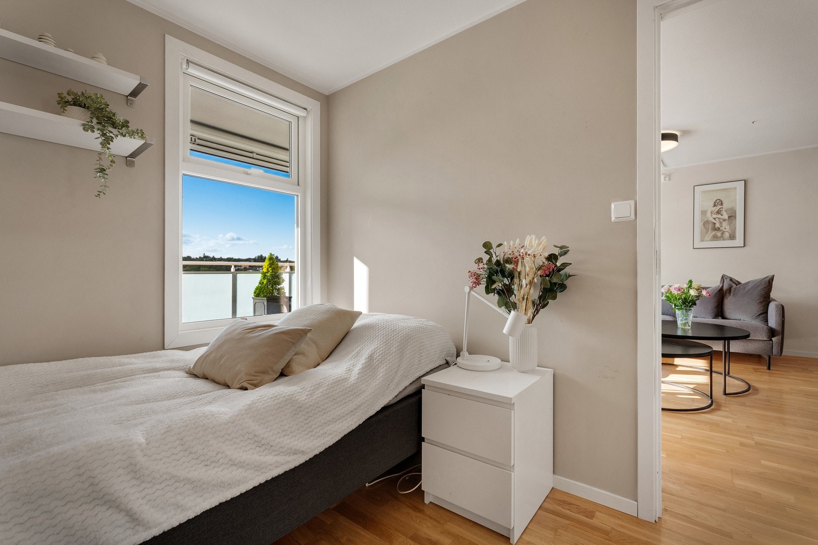 Her er det utsikt mot altan. Galleribilde