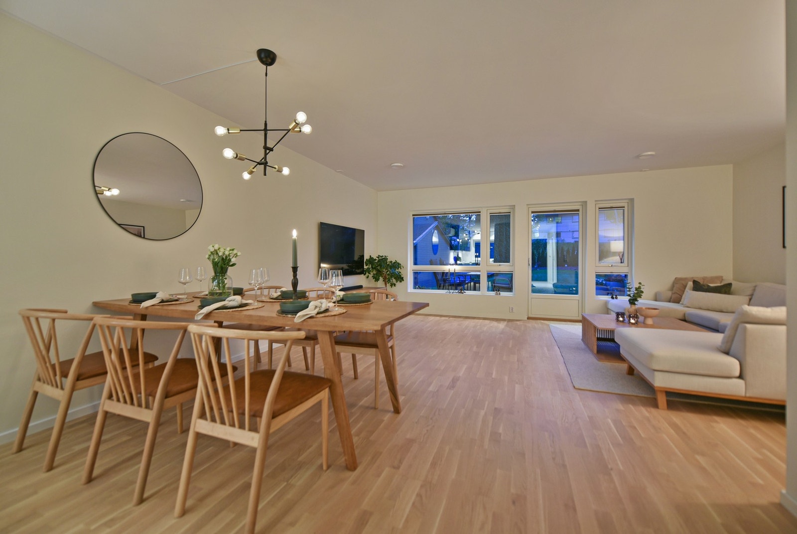 Stor, flott stue Galleribilde