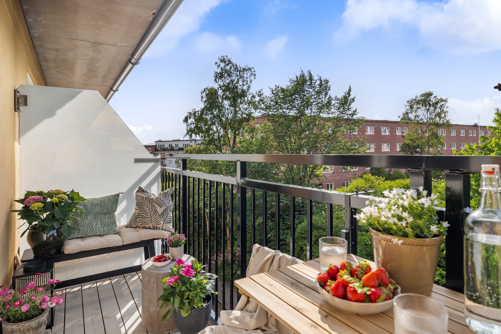 Leiligheten byr blant annet på 2 fantastiske balkonger! Galleribilde