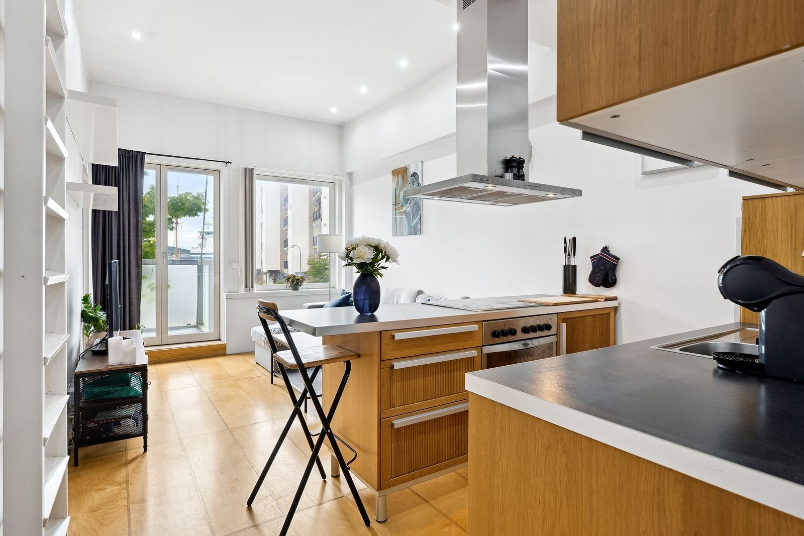 Åpen kjøkken/stue løsning Galleribilde