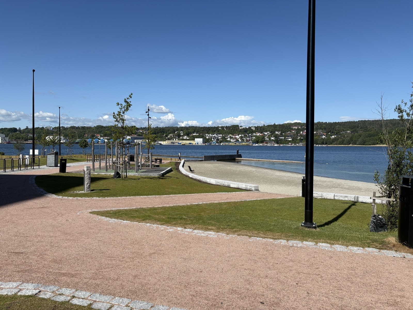 Strand og treningsplass Galleribilde