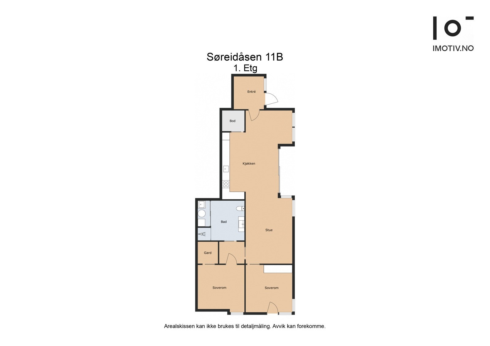 - Planløsning underetasje - Galleribilde