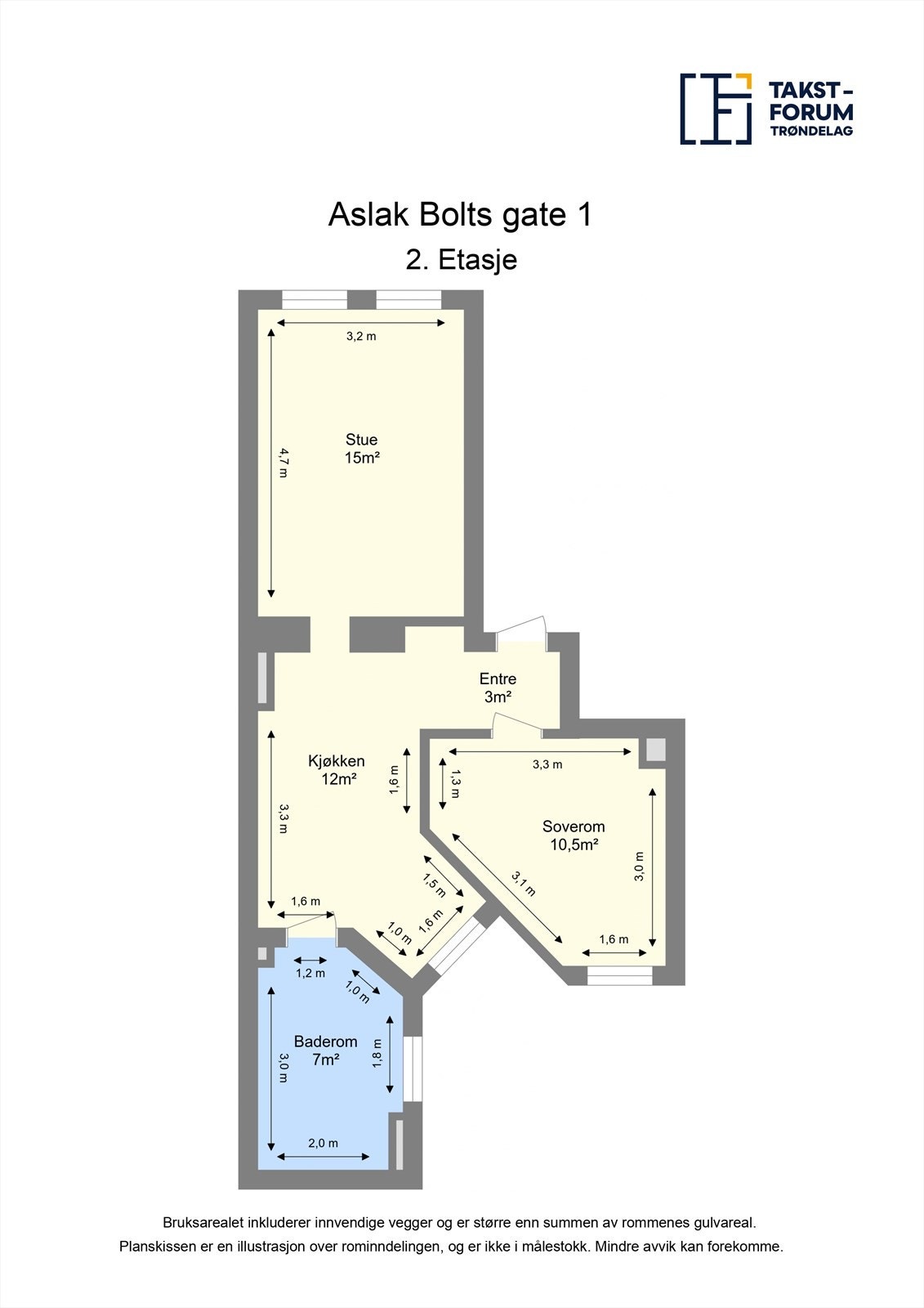 Planskisse. Galleribilde