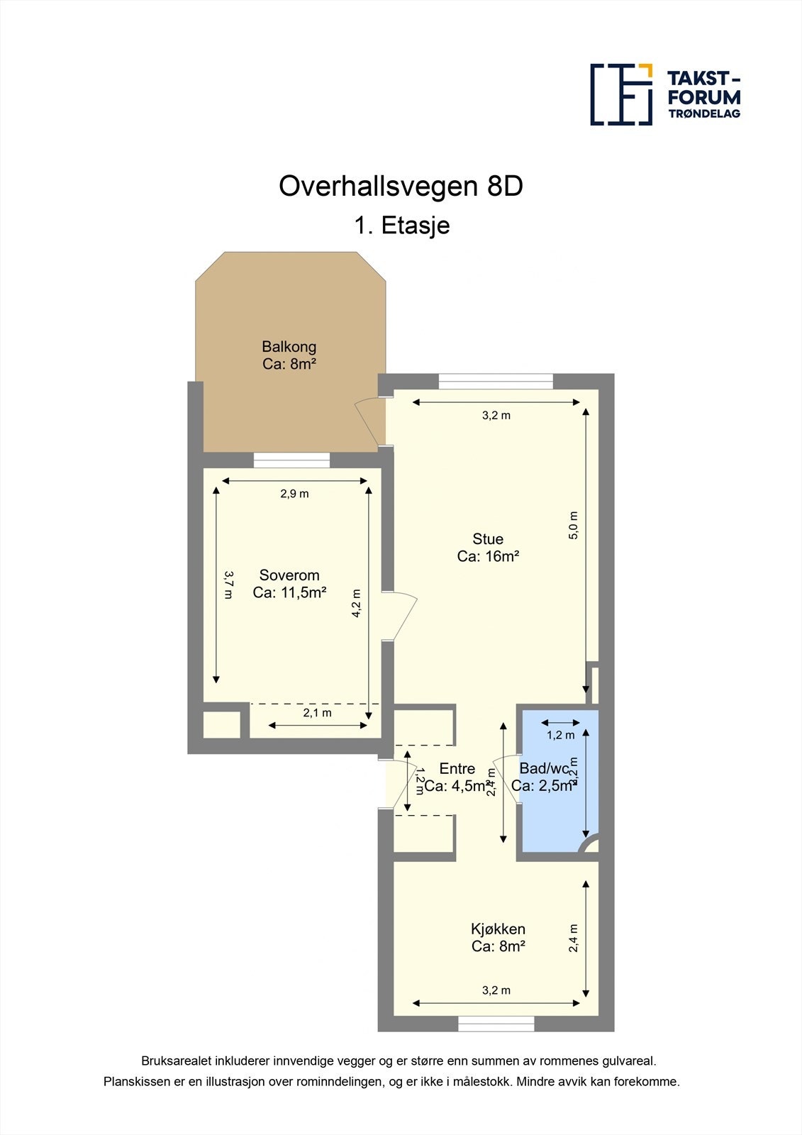 Planskisse 1.etasje Galleribilde
