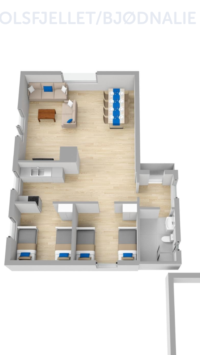 Plantegning Galleribilde