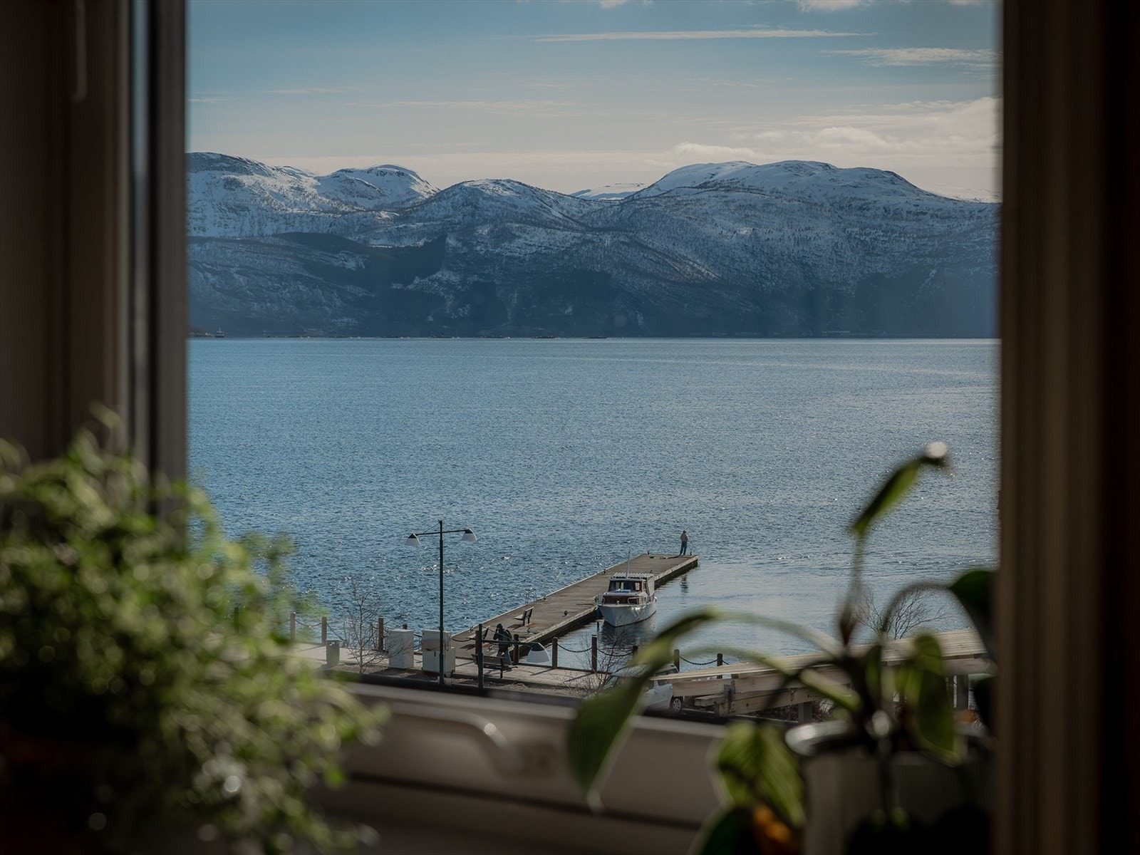 Utsikt fra kjøkkenet Galleribilde