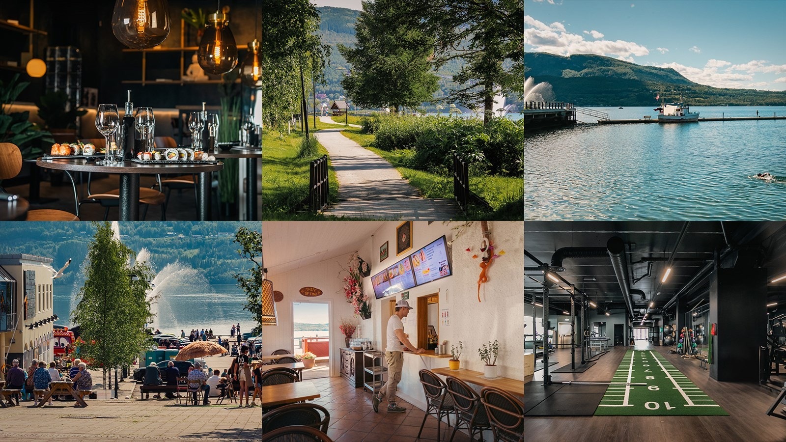 Med alt fra kaféer, restauranter og butikker til helsetjenester og turløyper byr Fauske sentrum på en aktiv og komfortabel livsstil - rett utenfor døren. Galleribilde