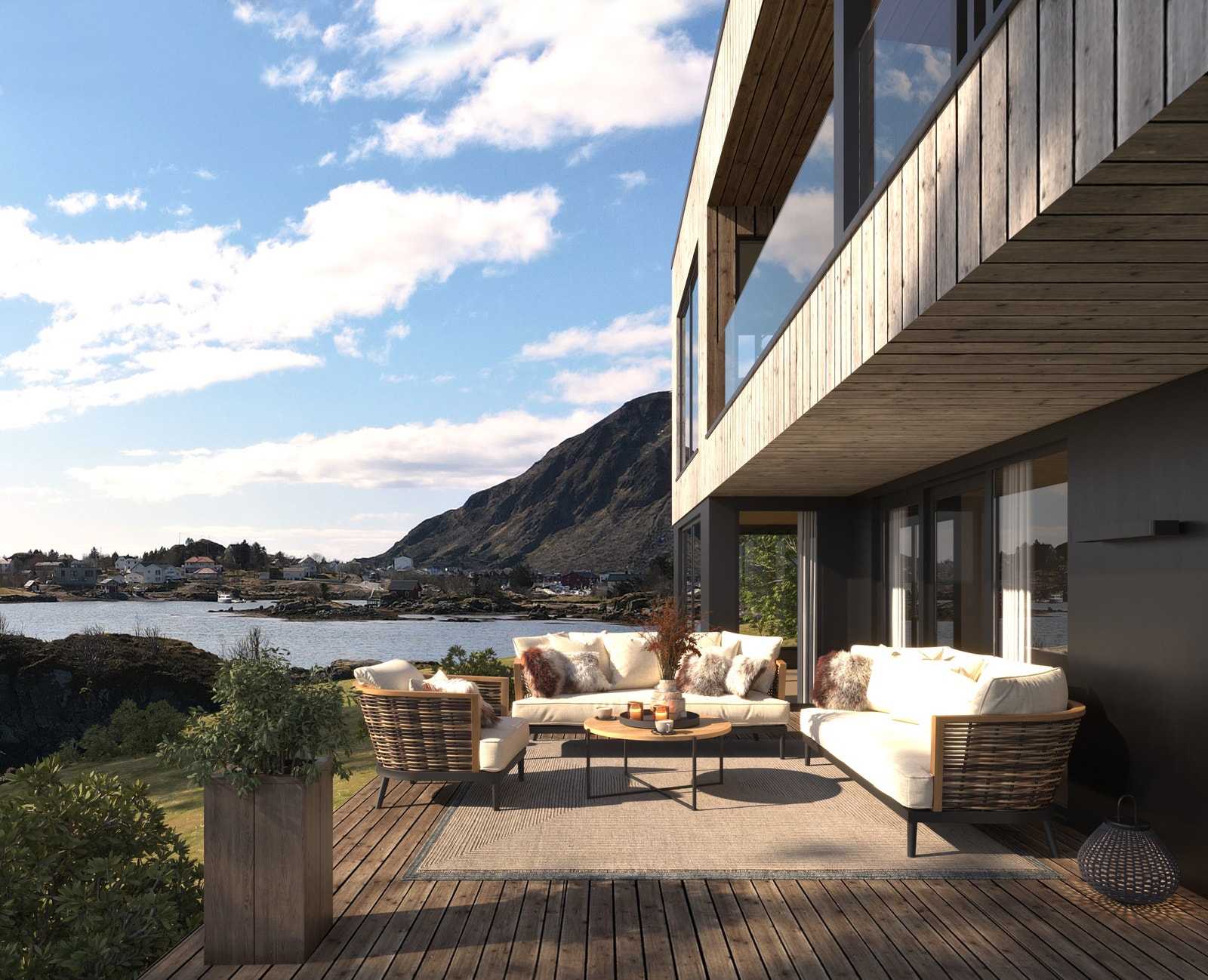 Nydelige uteområder Galleribilde