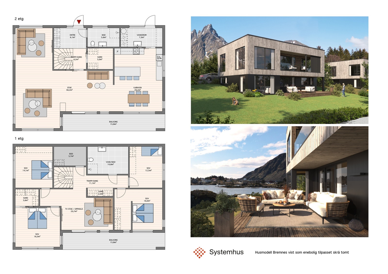 Funksjonell planløsning Galleribilde