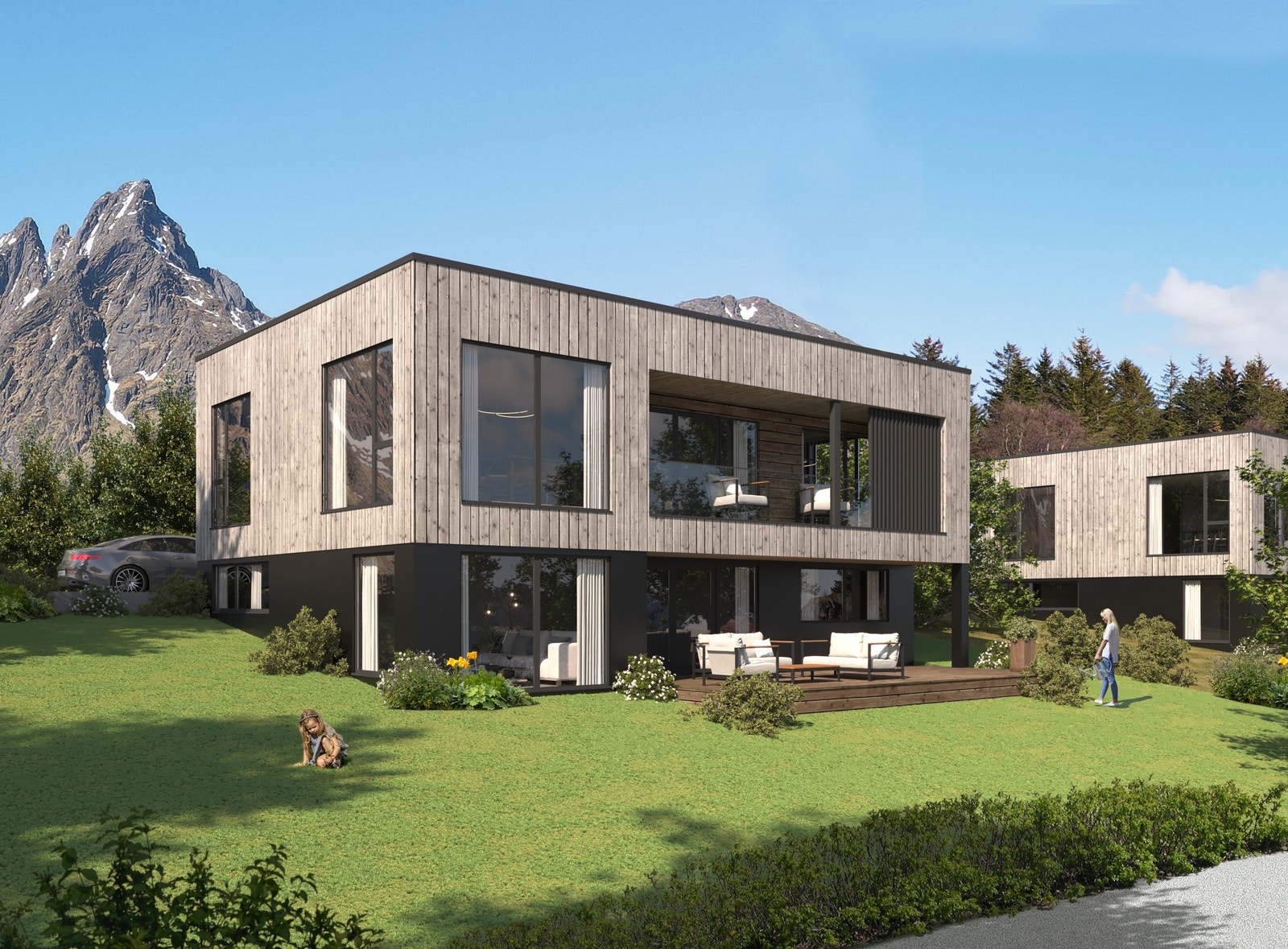 Husmodellen Bremnes, fra Systemhus på tomt 9 Galleribilde