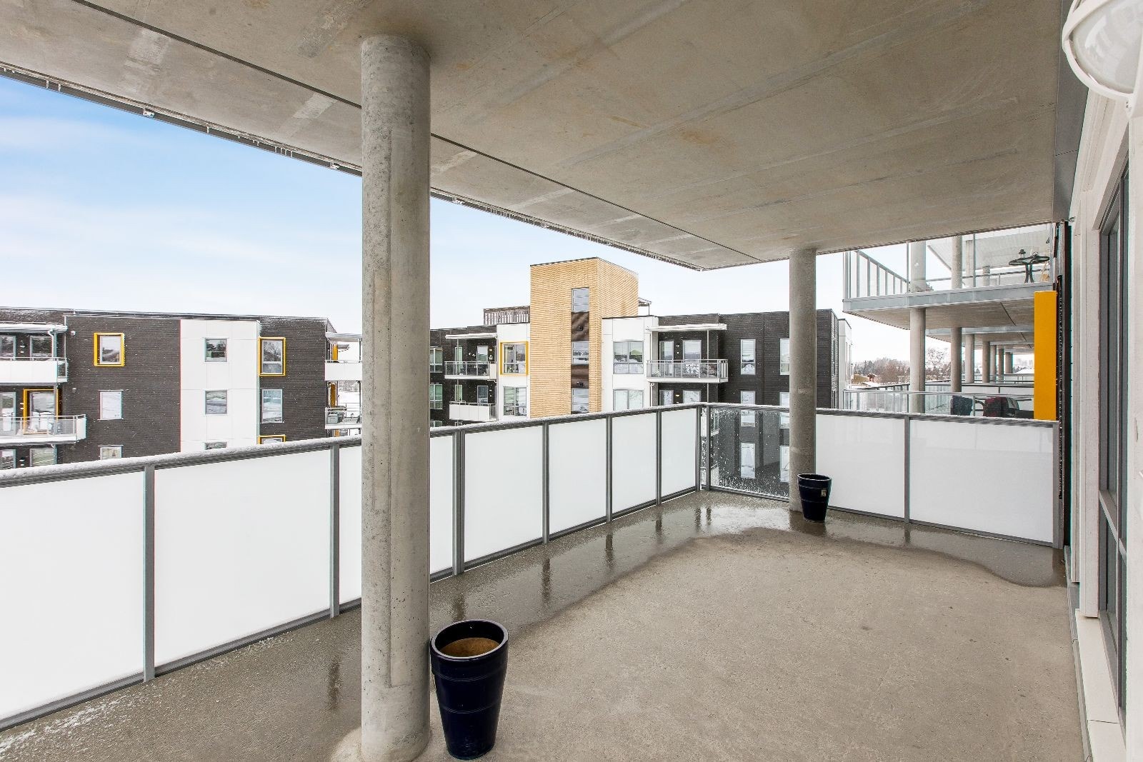 Hjørnebalkong Galleribilde