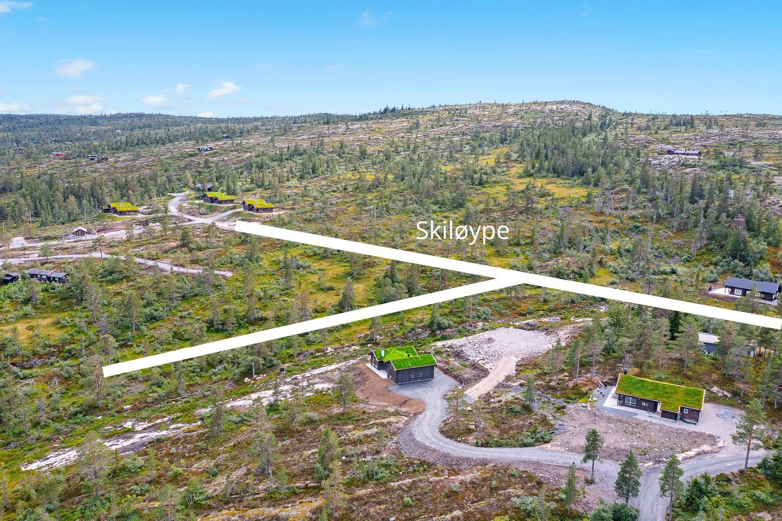 Perfekt beliggenhet med skisporet rett på utsiden av hytta! Galleribilde