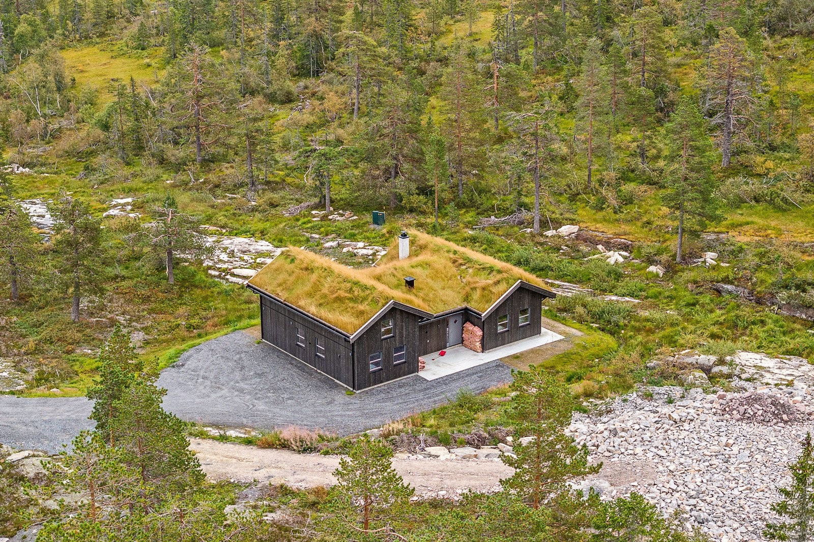 Parkeringsplass på tomta Galleribilde