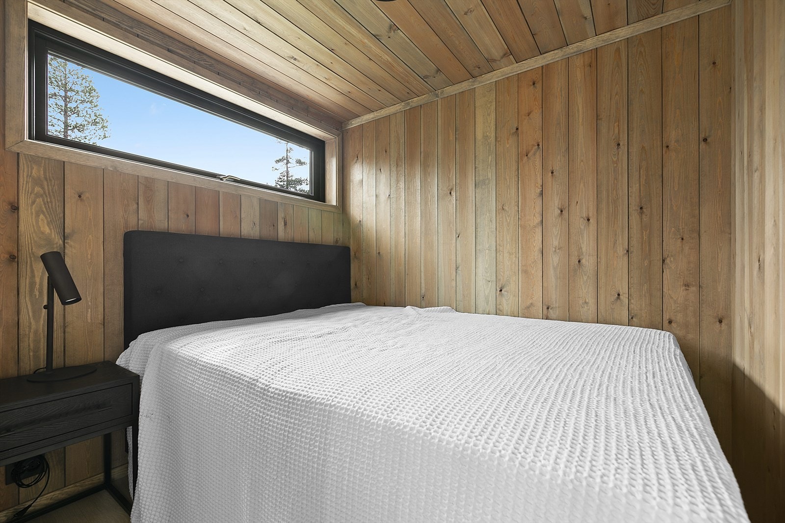 Eksempel på soverom. Bilde fra en ferdigstilt bolig i prosjektet med en annen leveranse. Avvik vil forekomme. Galleribilde