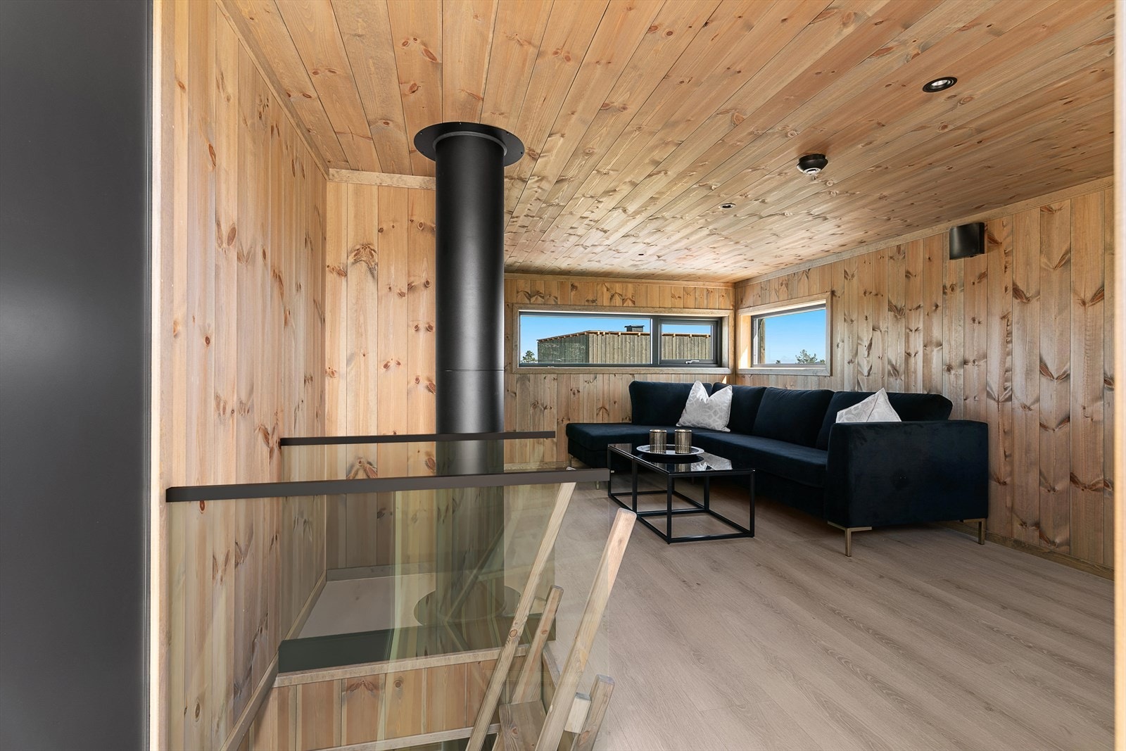 Eksempel på hems. Bilde fra en ferdigstilt bolig i prosjektet med en annen leveranse. Avvik vil forekomme. Galleribilde