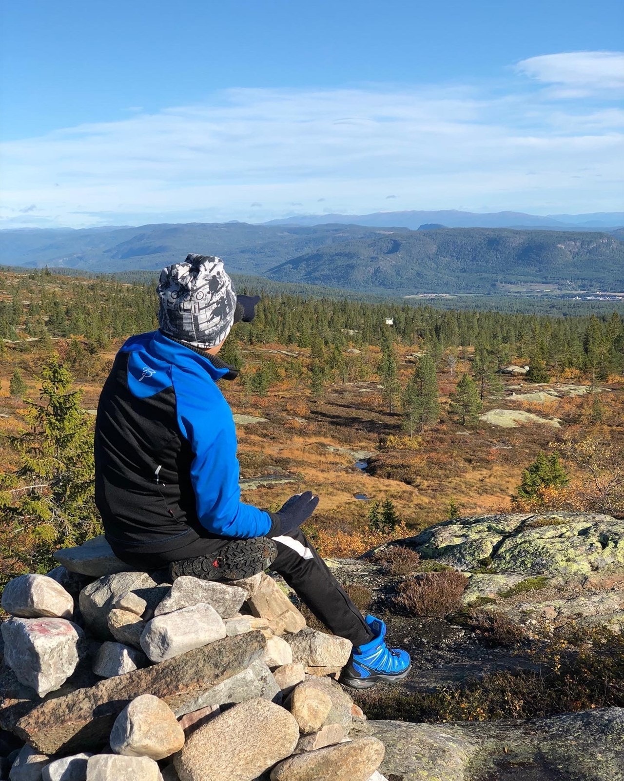 På Blefjell er det flotte turmuligheter året rundt. Galleribilde