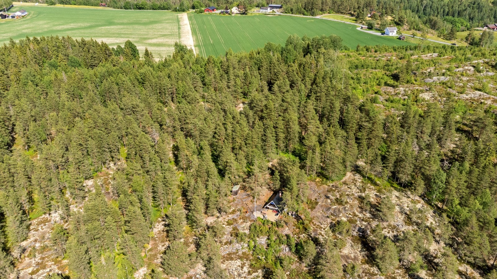 Dronefoto Galleribilde