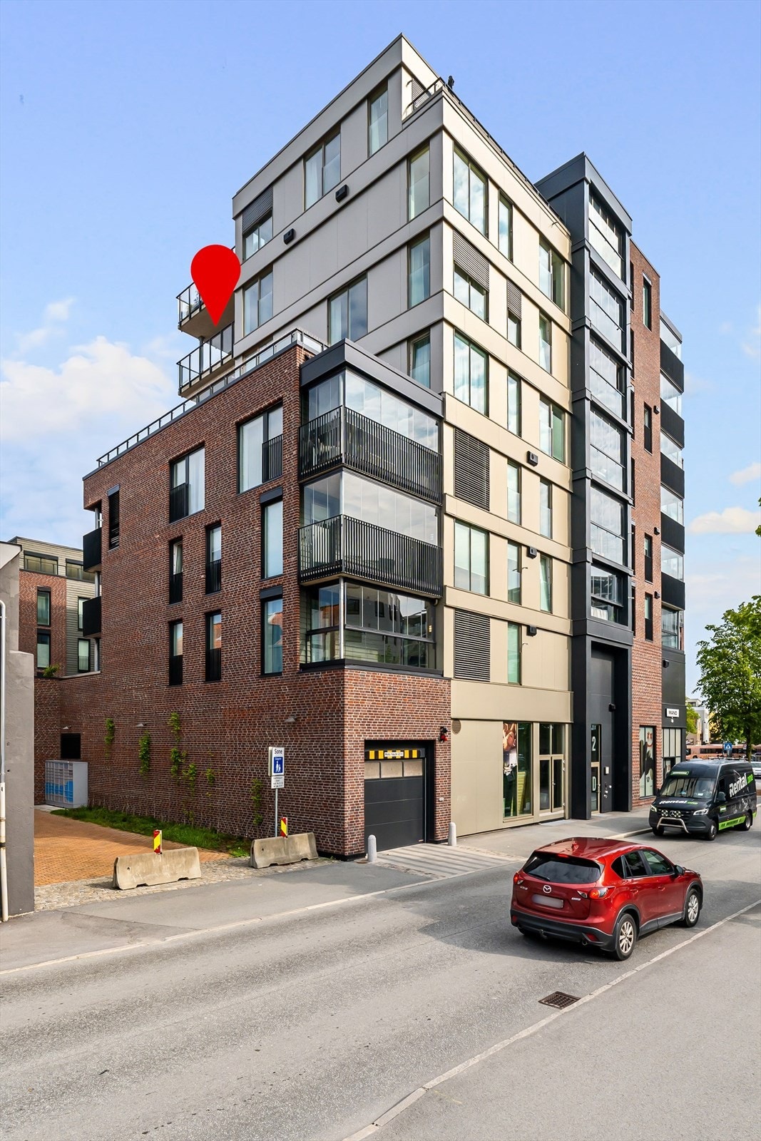 Leilighet D701 ligger godt til i Øglændkvartalet. Med kort vei til alt av servicetilbud en måtte trenge Galleribilde