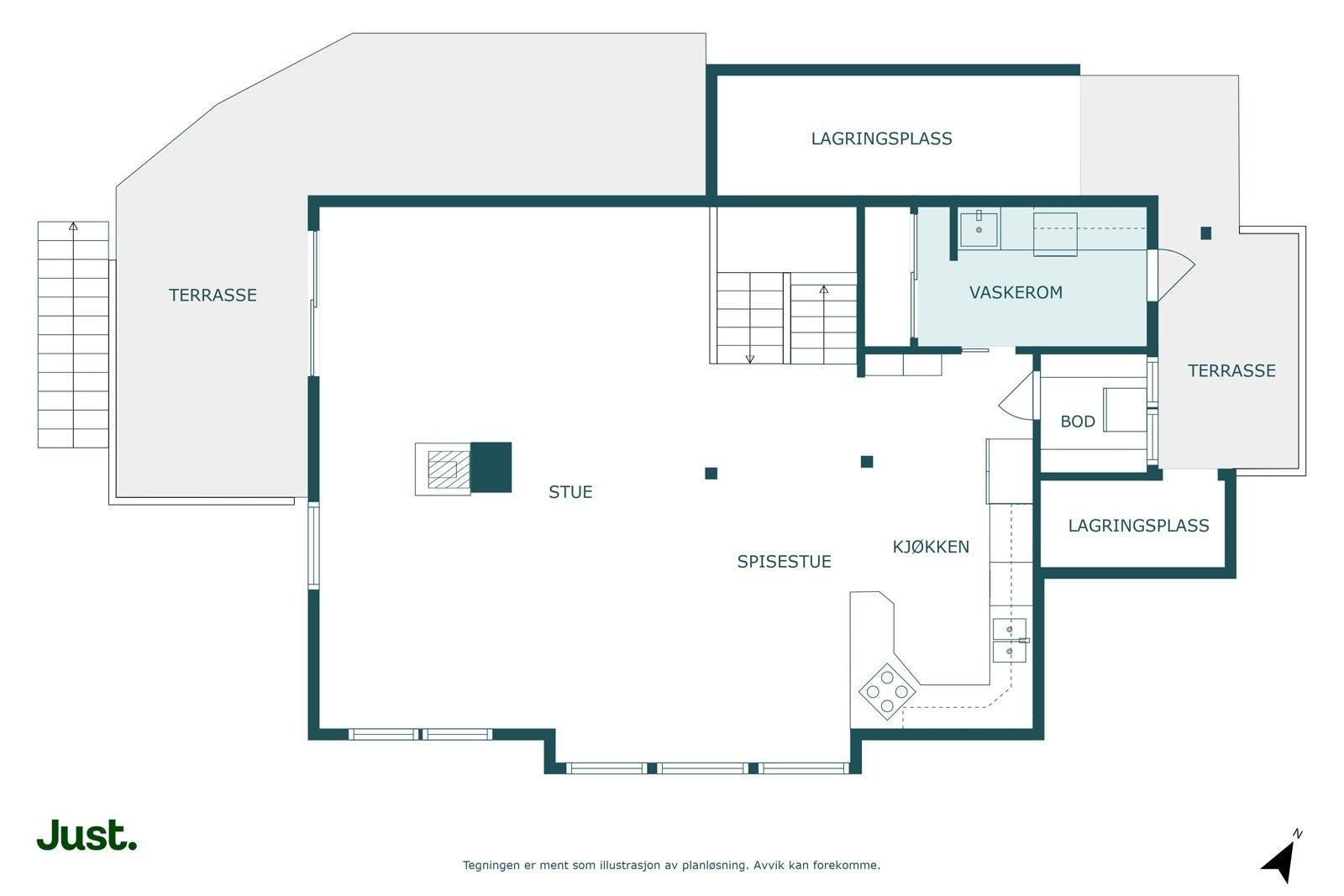 Planskisse plan 2 Galleribilde
