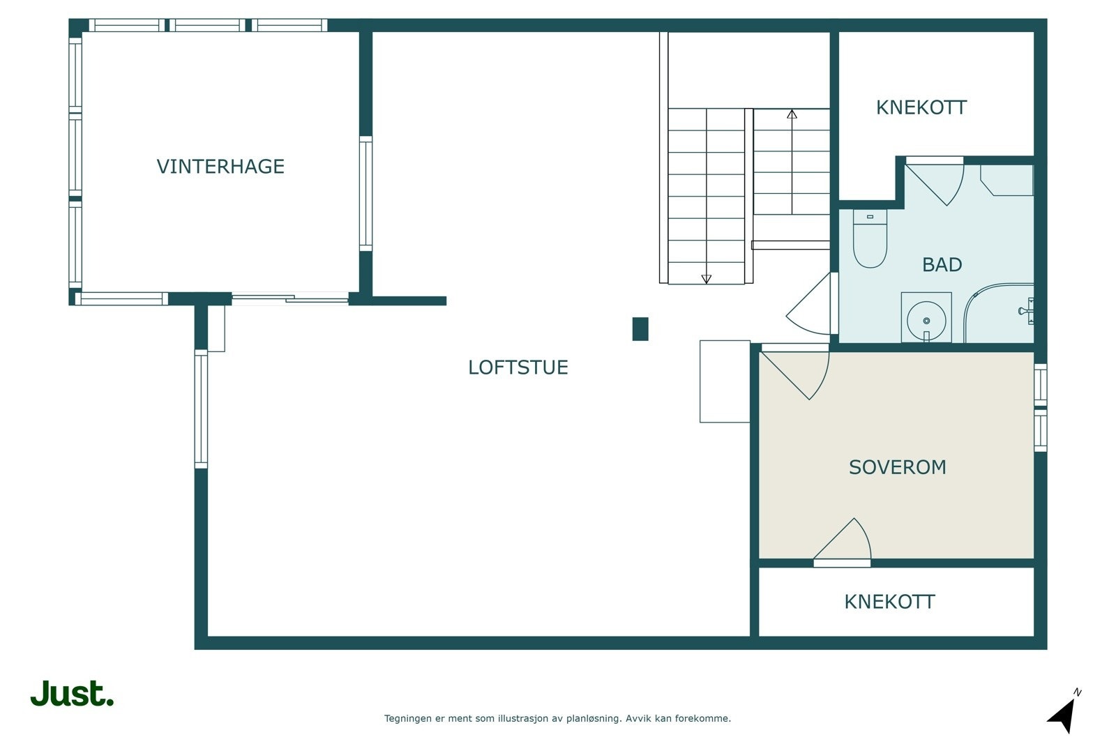 Planskisse plan 3 Galleribilde