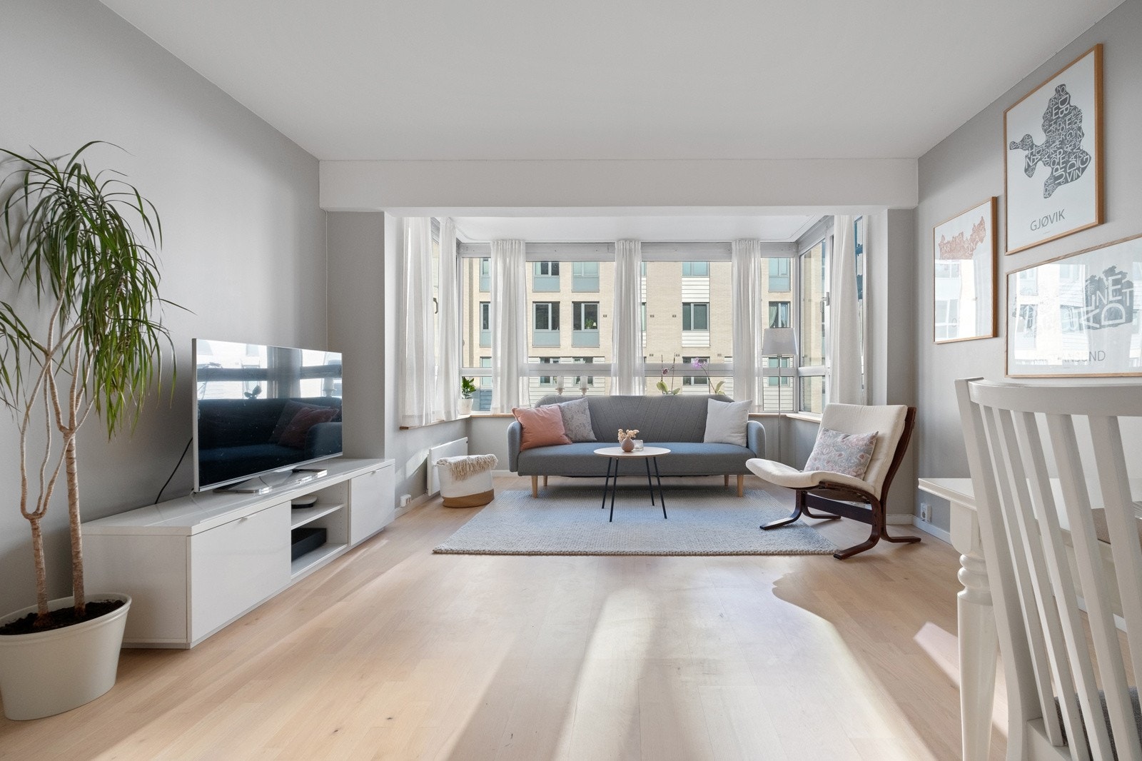 Det kan etableres ulike soner for både egentid og sosialt samvær. Galleribilde