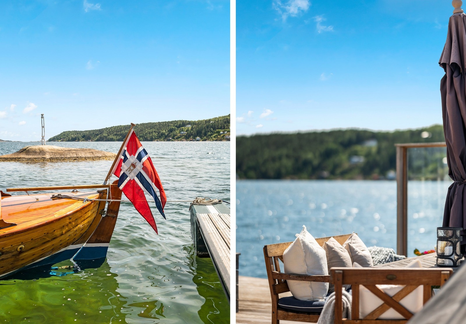 Skjærgårdsidyll på din egen øy. Galleribilde