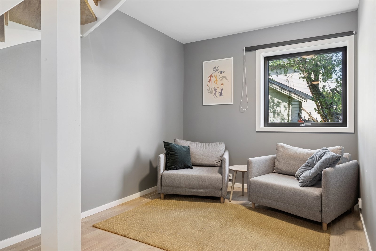 Ideell løsning med egen kjellerstue i underetasjen. Galleribilde