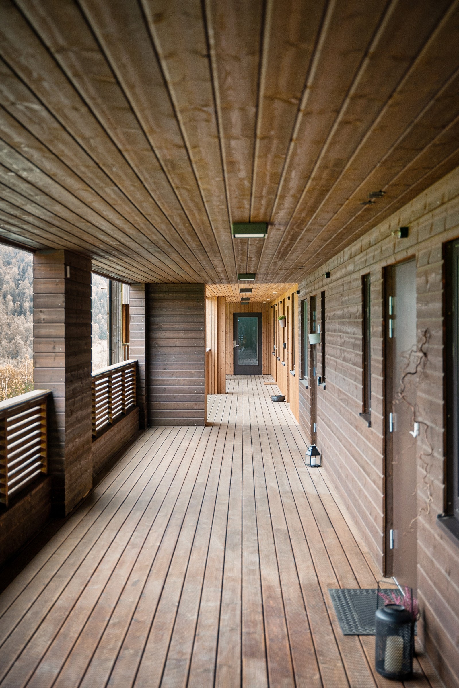 Overbygget inngangsparti. Galleribilde
