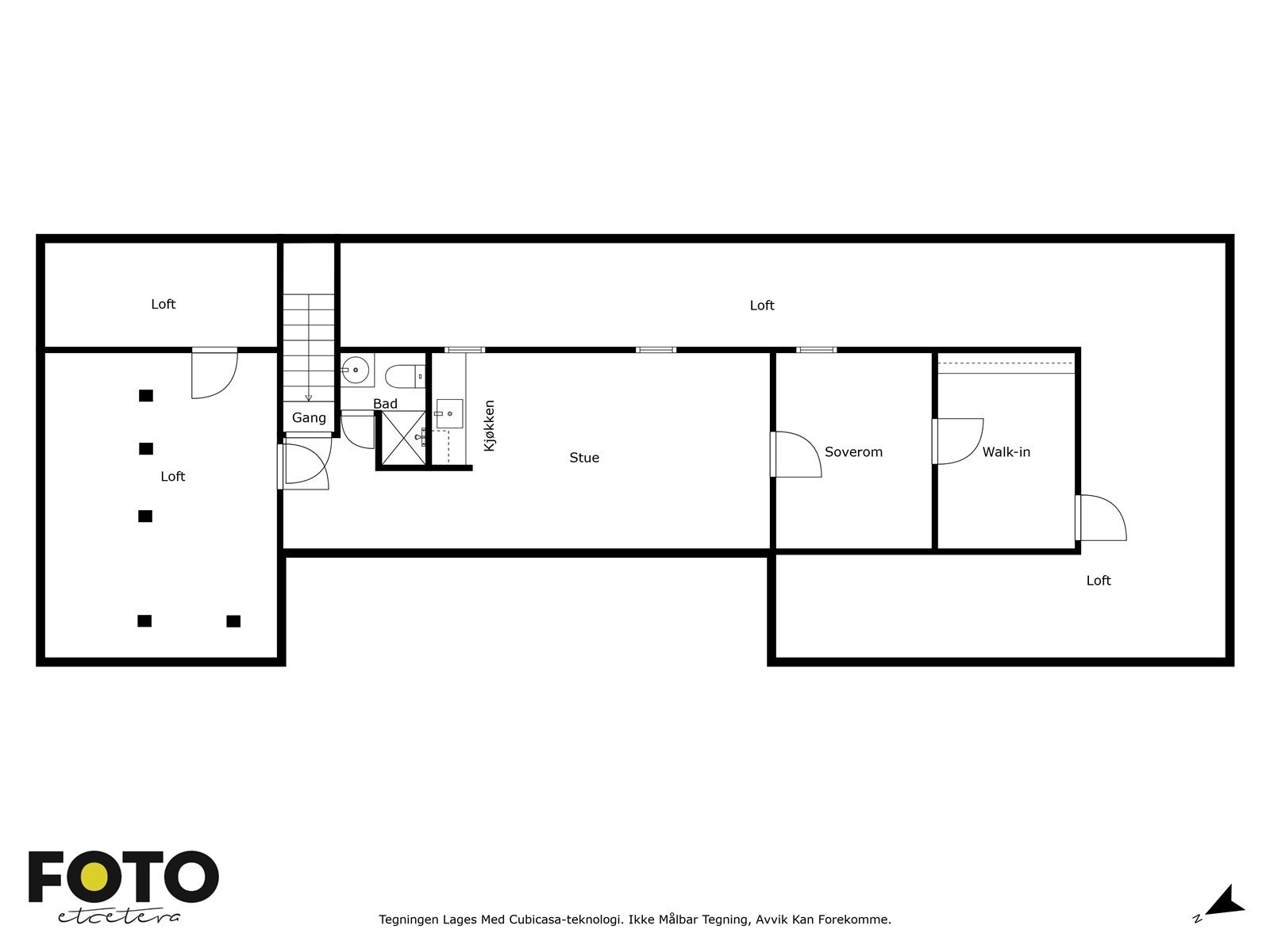 Loftsetasje Galleribilde