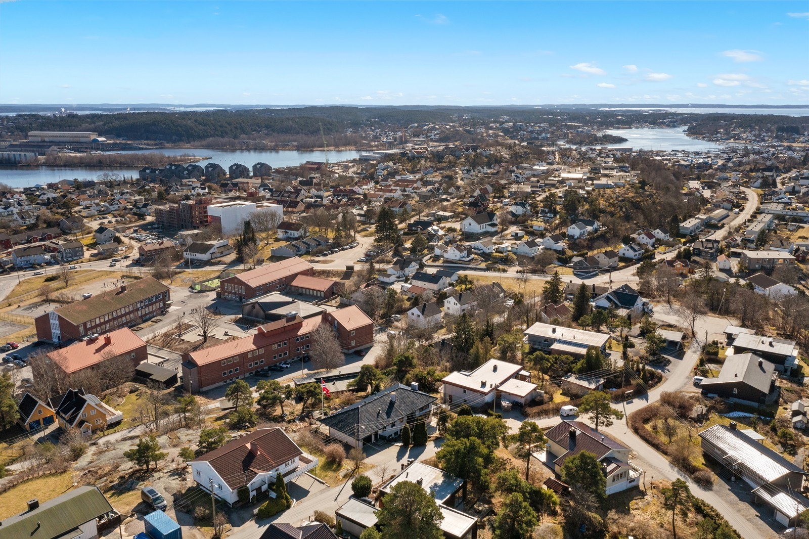 Området rundt Bokfinkveien byr på flotte tur- og rekreasjonsmuligheter Galleribilde