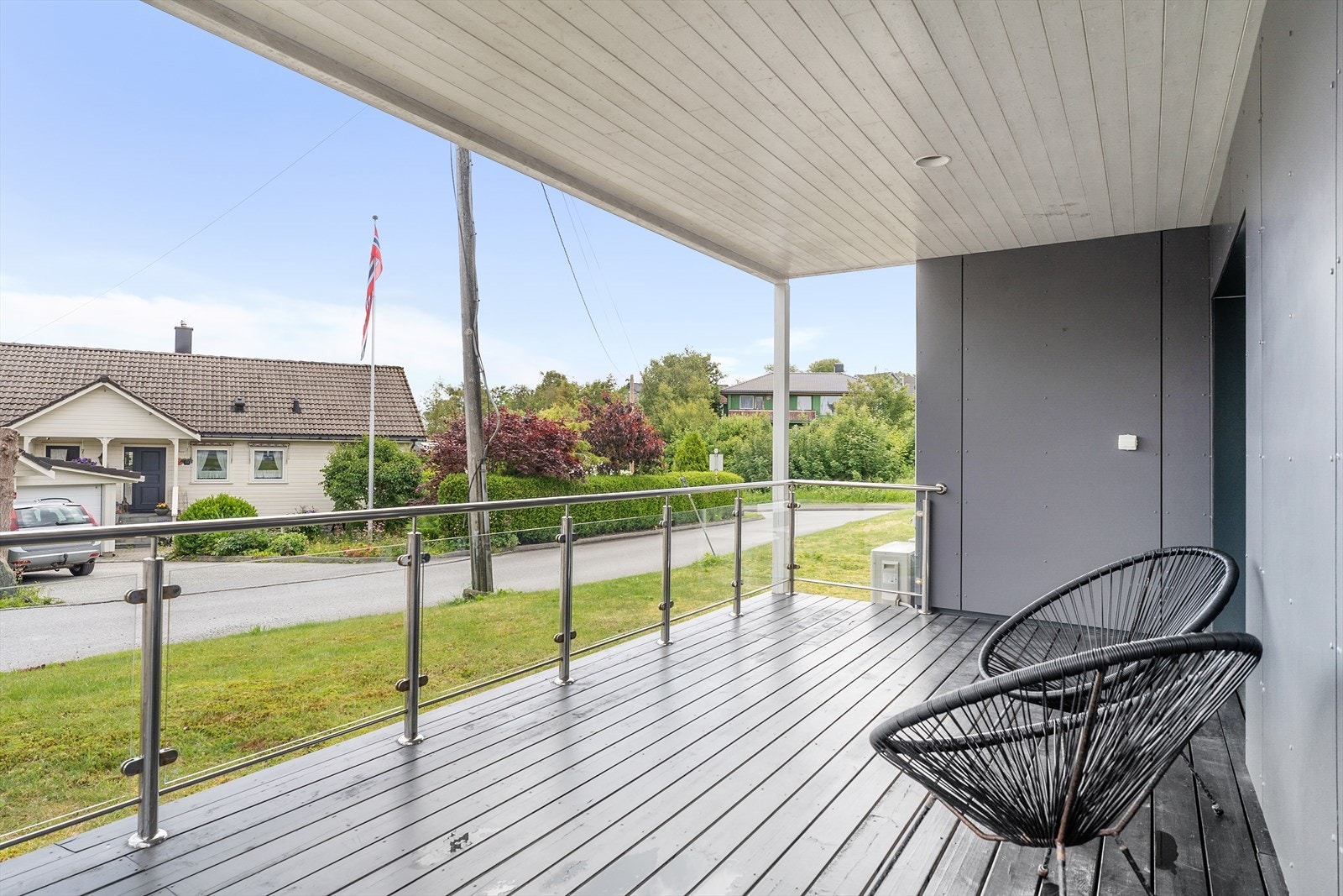 Her ligger alt til rette for å kunne nyte fine og varme dager sammen med venner og familie Galleribilde