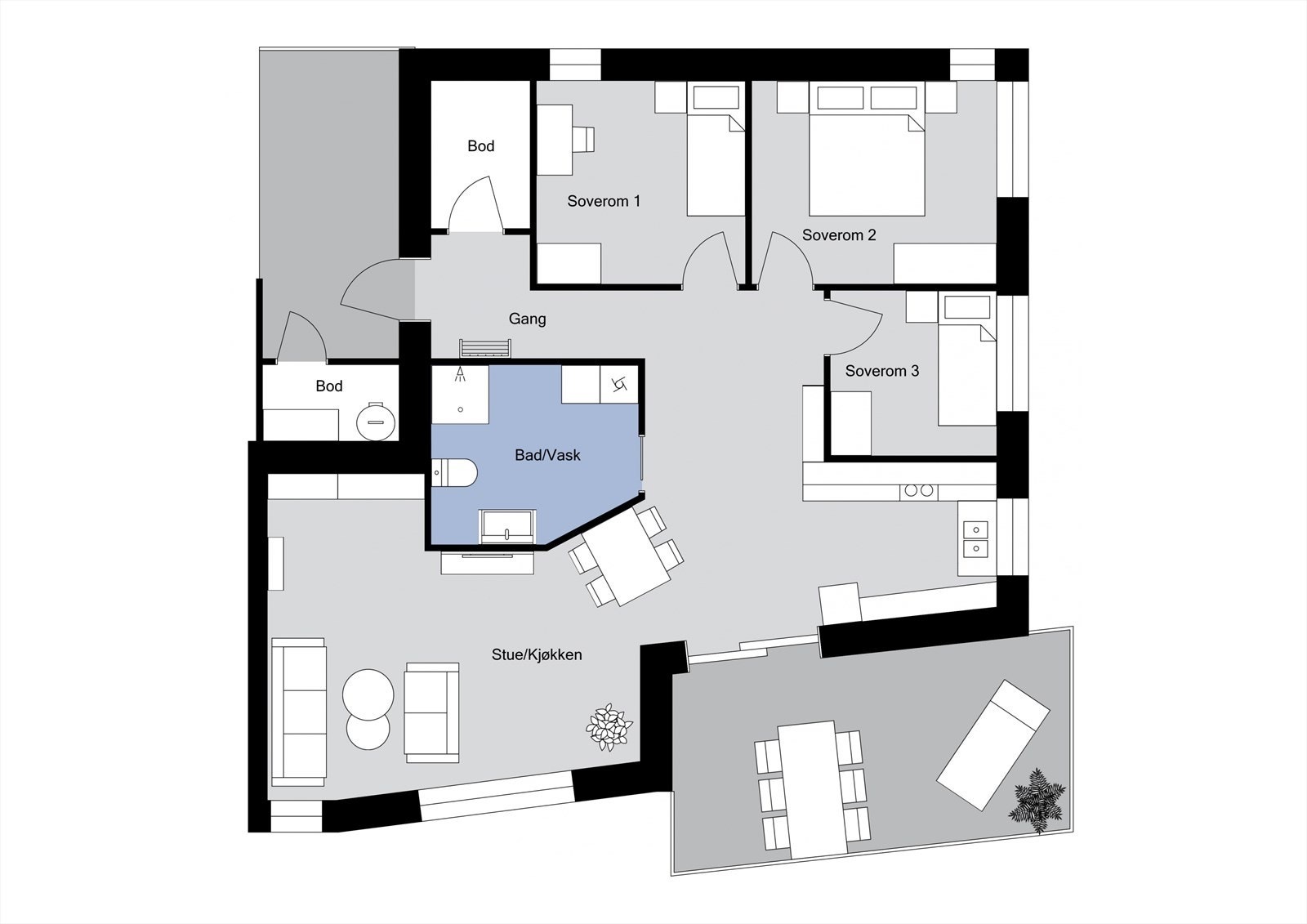 Planløsning Galleribilde