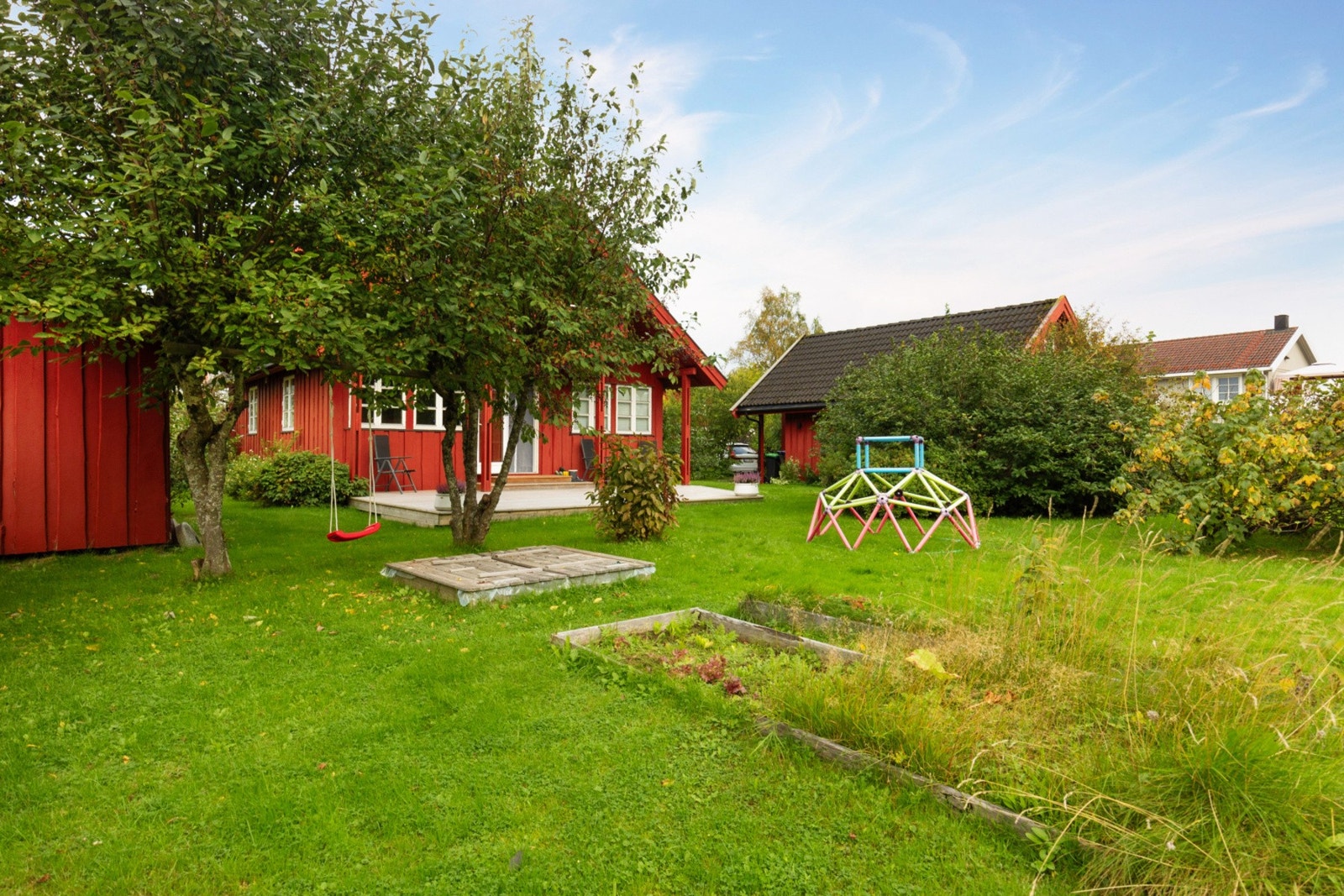 Pent opparbeidet hage Galleribilde