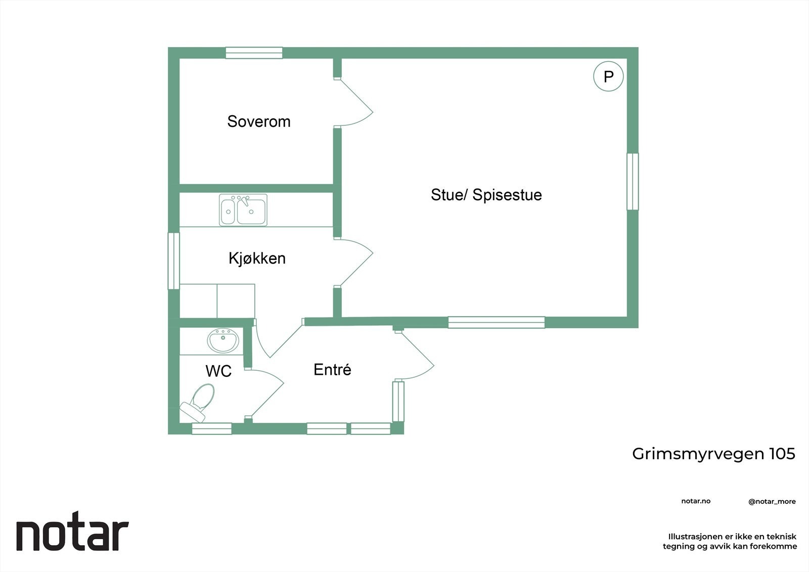 Fritidsboligen Galleribilde